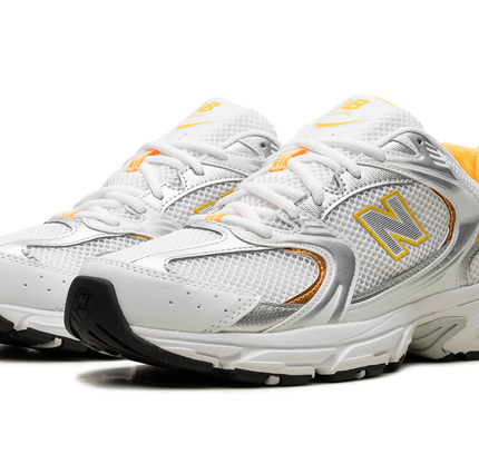 New Balance 530 "White Vibrant Apricot Silver Metallic"