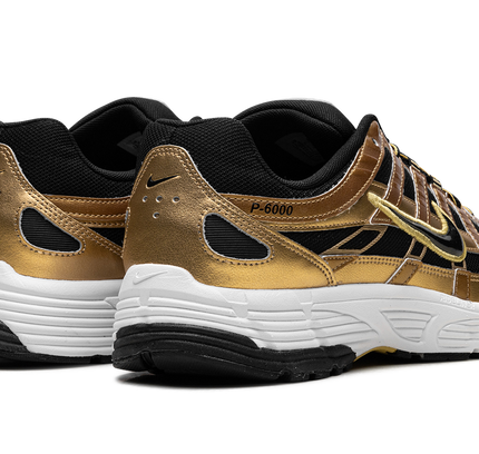 Nike P-6000 „Metallic Gold Infinite Gold Weiß Schwarz“