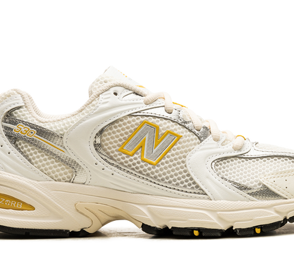 New Balance 530 "Sea Salt / White / Ginger Lemon / Silver Metallic"