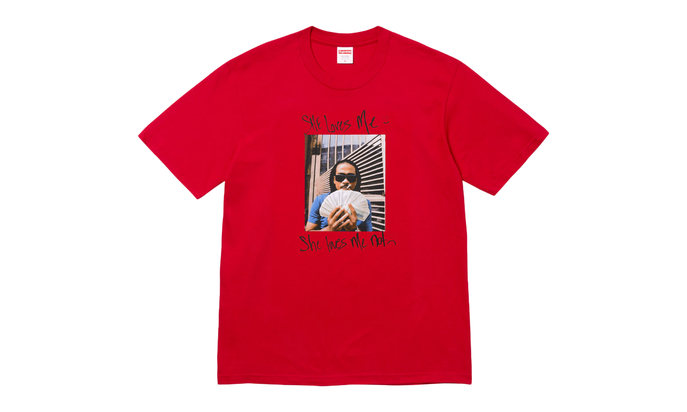 Supreme Max B Tee "SS25 - Red"