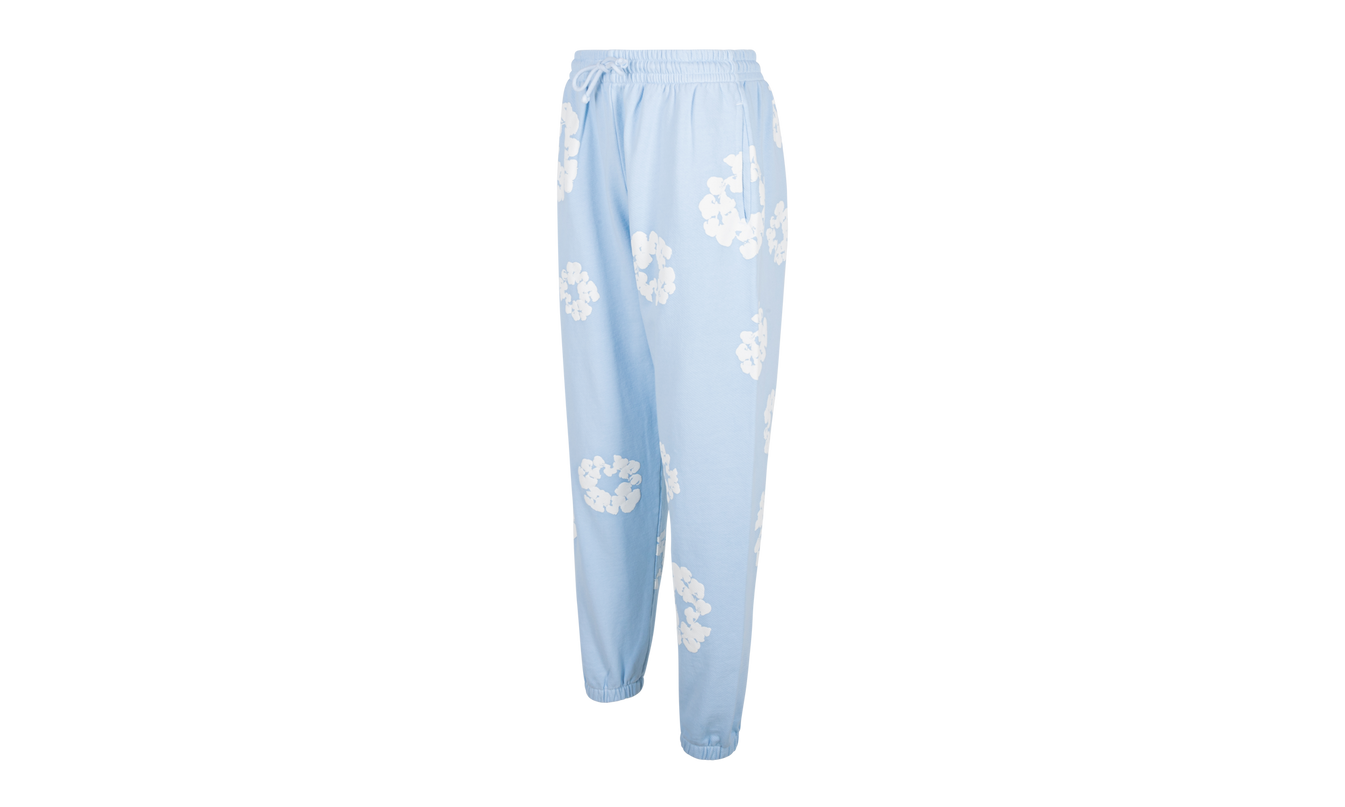 Die Cotton Wreath Jogginghose „Powder Blue“