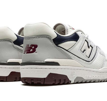 New Balance 550 "White / Indigo / Burgundy"
