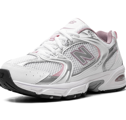 New Balance 530 "White/Silver Metalic/Ice Wine/Mid Century Pin"