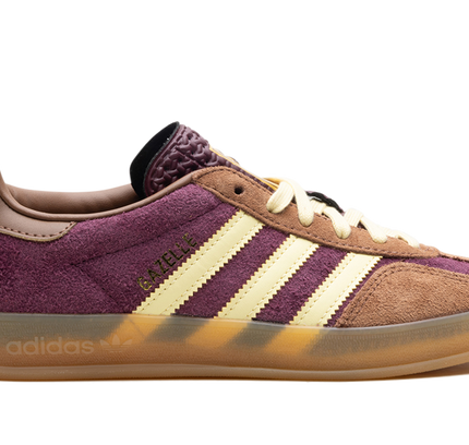 Adidas Gazelle Indoor "Maroon Almost Yellow"
