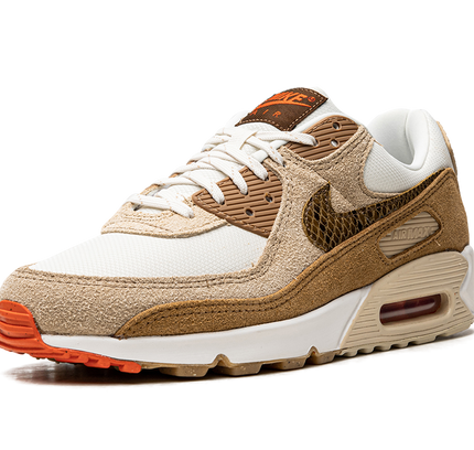 Nike Air Max 90 WMNS "Pale Ivory Snakeskin Swoosh"