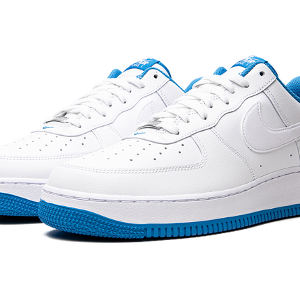 Nike Air Force 1 '07 "White / Light Photo Blue"