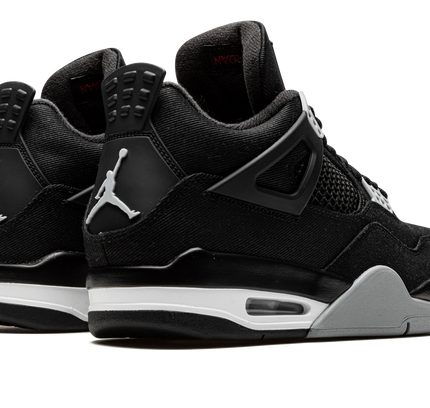 Air Jordan 4 „Schwarze Leinwand“