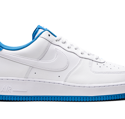 Nike Air Force 1 '07 "White / Light Photo Blue"