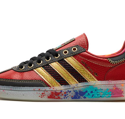Handball Spezial "SEED - Scarlet Gold Paint Splatter"