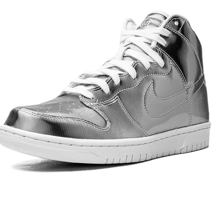 Nike Dunk High "Clot - Metallic Silver"