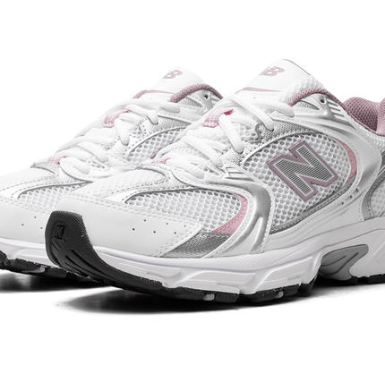 New Balance 530 "White/Silver Metalic/Ice Wine/Mid Century Pin"