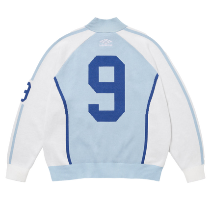 Supreme Umbro® Zip Up Sweater "SS 25 -Light Blue"