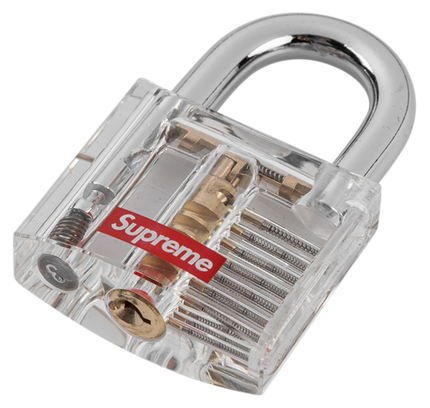 Supreme Transparent Lock "SS20"