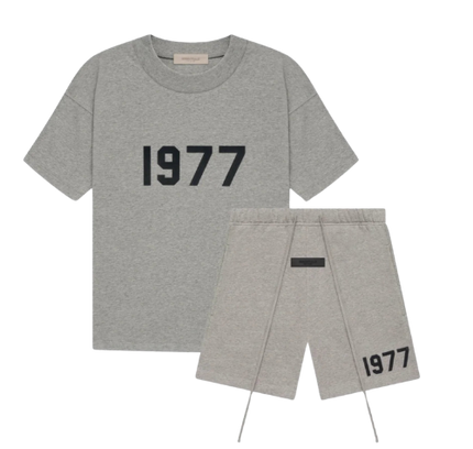 Fear of God Essentials 1977 Dark Oatmeal Summer Set