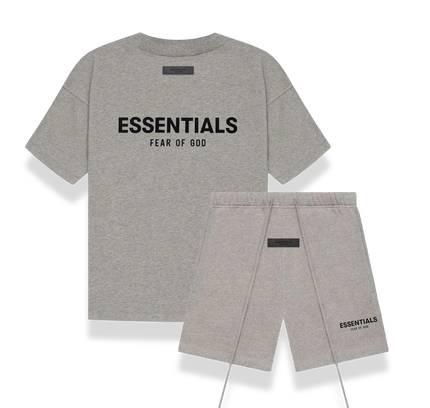Fear of God Essentials Dark Oatmeal Summer set