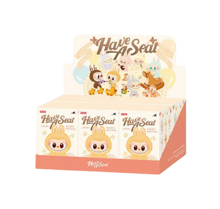 Pop Mart THE MONSTERS Labubu Have a Seat Vinyl Plush Blind Box