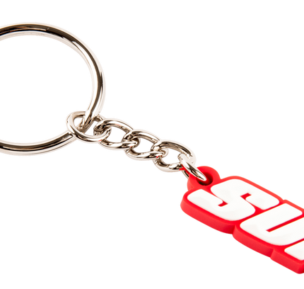Supreme Bevel Logo Keychain "SS18"