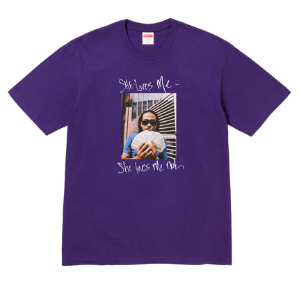 Supreme Max B Tee "SS25 - Purple"
