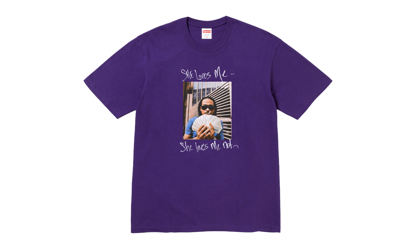 Supreme Max B Tee "SS25 - Purple"