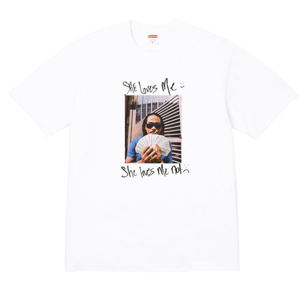 Supreme Max B Tee "SS25 - White"