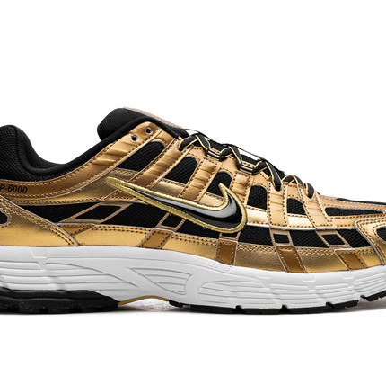 Nike P-6000 „Metallic Gold Infinite Gold Weiß Schwarz“