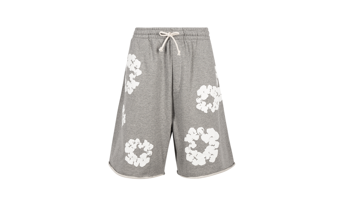 Die Cotton Wreath Shorts "Grau"