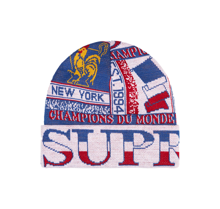 Supreme Scarf Beanie "White"