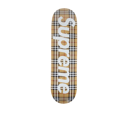 Supreme Burberry Skateboard "SS22"