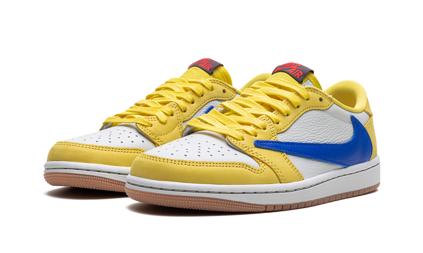 Jordan 1 Retro Low OG WMNS "TRAVIS SCOTT - CANARY"