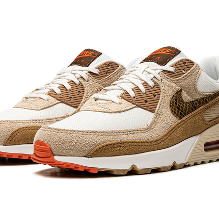 Nike Air Max 90 WMNS "Pale Ivory Snakeskin Swoosh"