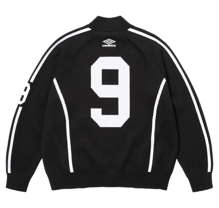 Supreme Umbro® Zip Up Sweater "SS 25 - Black"