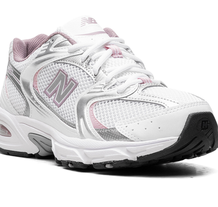 New Balance 530 "White/Silver Metalic/Ice Wine/Mid Century Pin"