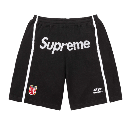 Supreme Umbro® Knit Soccer Short "SS 25 - Black"