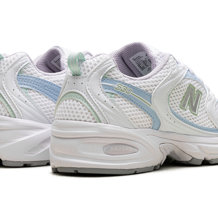 New Balance 530 "White Light Chrome Blue Clay Ash"