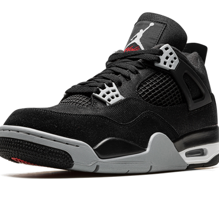 Air Jordan 4 „Schwarze Leinwand“