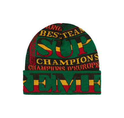 Supreme Scarf Beanie "Green"