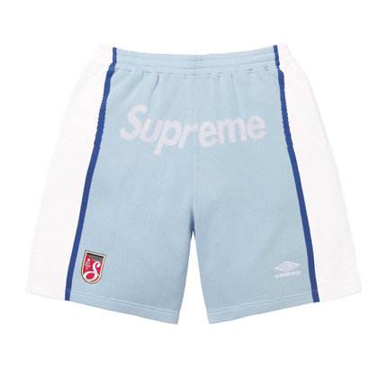 Supreme Umbro® Knit Soccer Short "SS 25 -Light Blue"