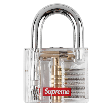 Supreme Transparent Lock "SS20"