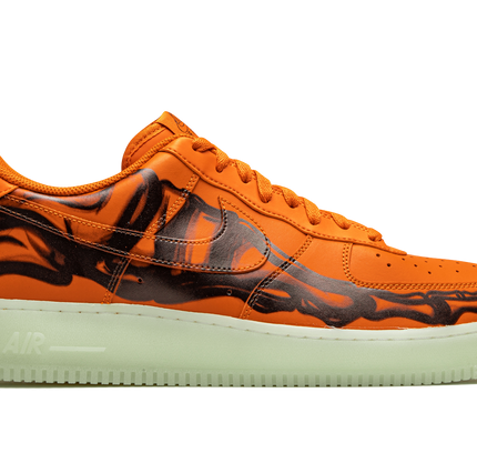 Nike Air Force 1 Low "Orange Skeleton"