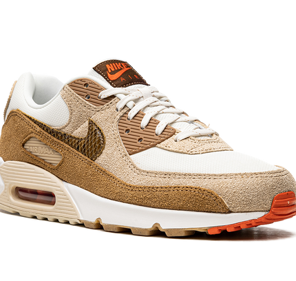 Nike Air Max 90 WMNS "Pale Ivory Snakeskin Swoosh"