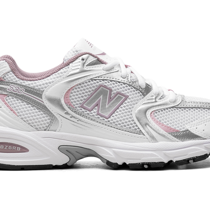 New Balance 530 "White/Silver Metalic/Ice Wine/Mid Century Pin"