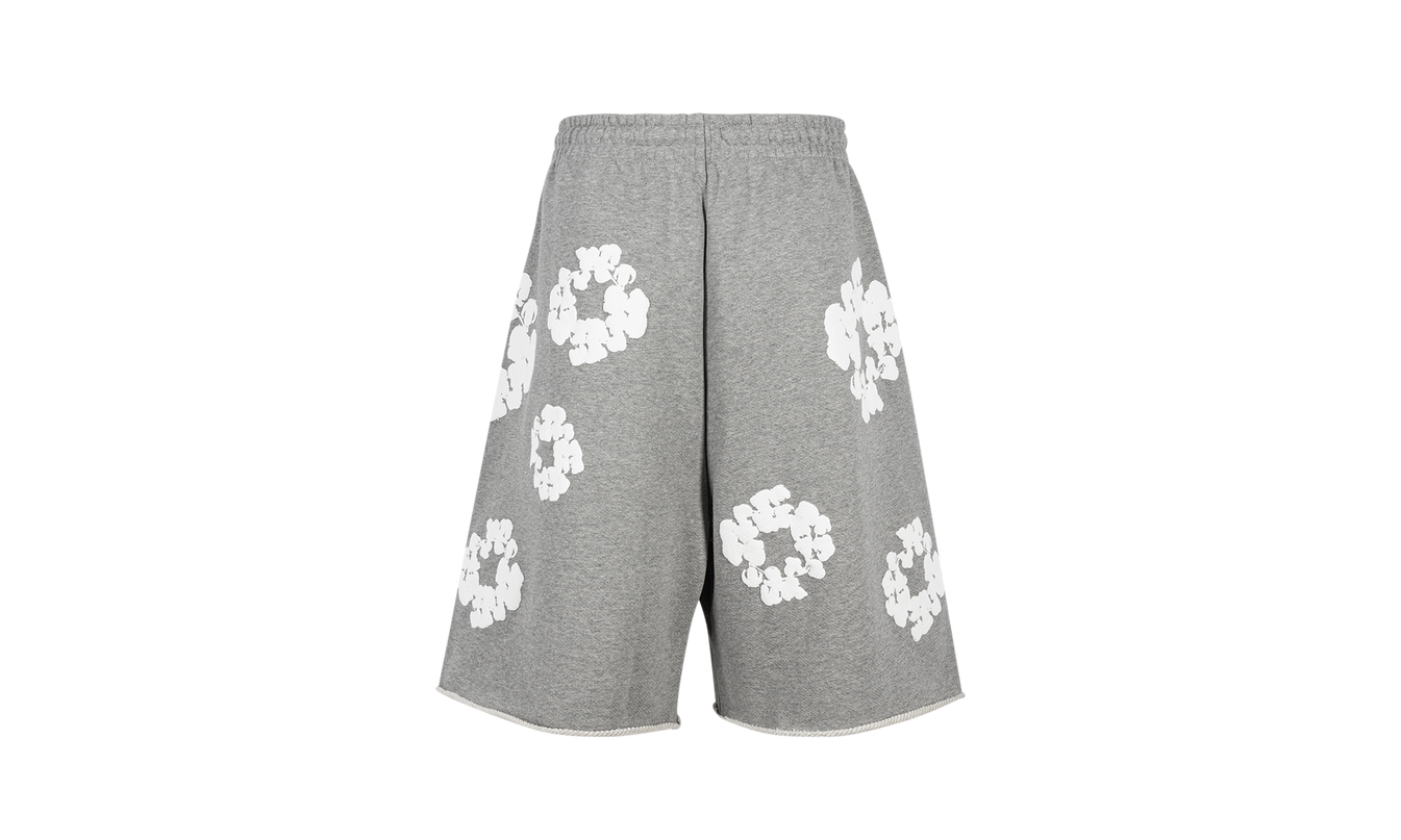 Die Cotton Wreath Shorts "Grau"