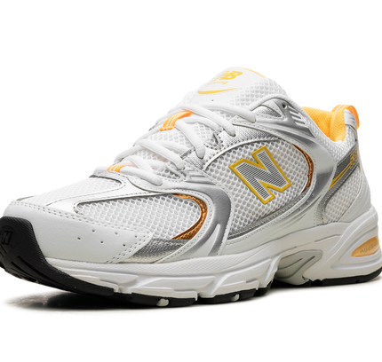 New Balance 530 "White Vibrant Apricot Silver Metallic"