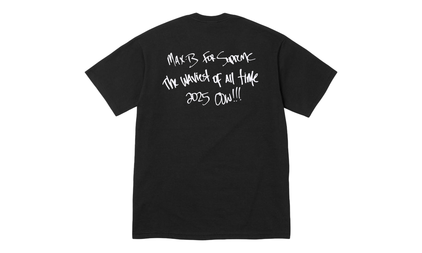 Supreme Max B Tee "SS25 - Black"