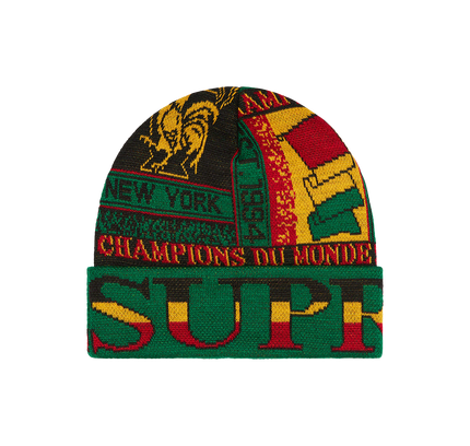 Supreme Scarf Beanie "Green"