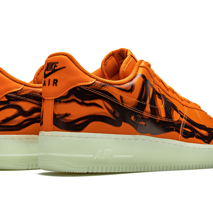 Nike Air Force 1 Low "Orange Skeleton"