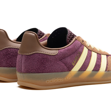Adidas Gazelle Indoor "Maroon Almost Yellow"
