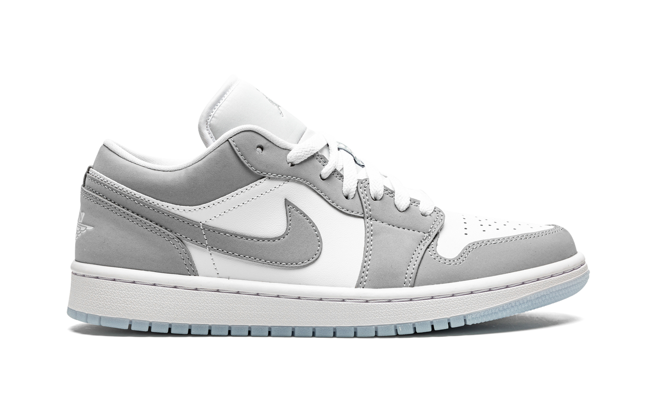 Air Jordan 1 LOW WMNS "White / Wolf Grey"