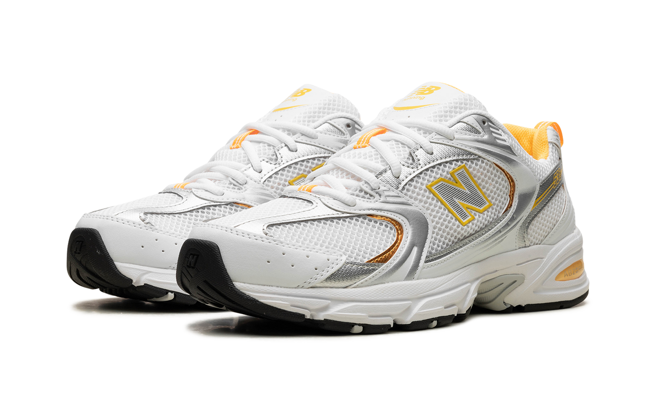 New Balance 530 "White Vibrant Apricot Silver Metallic"