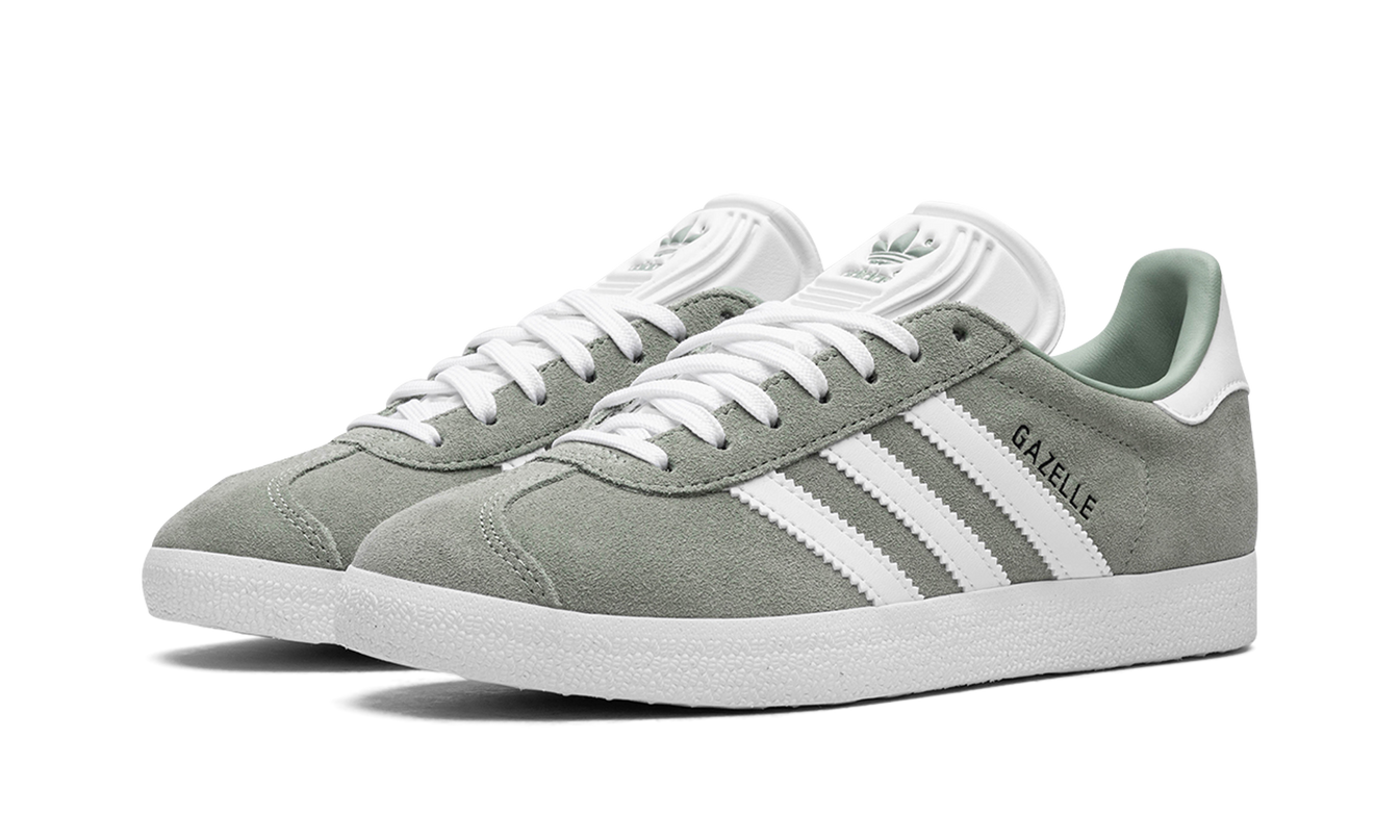 Adidas Gazelle WMNS "Silver Green / White"
